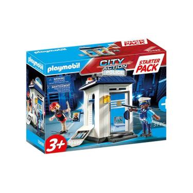 Imagem de Playmobil - Delegacia De Polícia Starter Pack - City Action - 70498