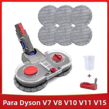 Imagem de Cabeça De Esfregão Elétrica Dyson V7 V8 V10 V11 V15 Com Tanque De Água