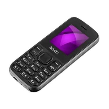 Imagem de Celular Multilaser Mult Up 4G Idoso Dual Chip Fm 9139 Preto - Multilaz