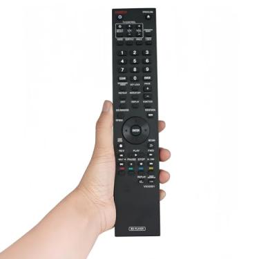 Imagem de Controle remoto de substituição compatível com Pioneer BDP-140 BDP-160 BDP-320 BDP-4110 BDP-41FD BDP-450 Blu-Ray DVD Disc Player sub VXX3379 VXX3385