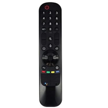 Imagem de Controle remoto por voz de televisão até 10 m, suporte de controle infravermelho, transmissão principal MR22GA, adequado para Smart TVs LG Magic