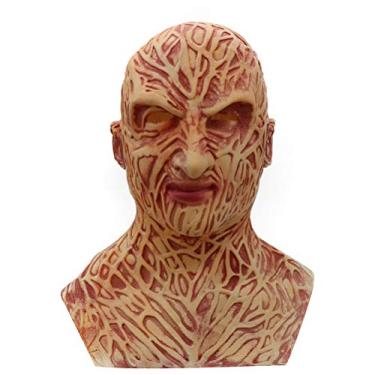 Imagem de Greensen Máscara de Latex Assustadora, para Adultos Fantasia de Halloween Horror Máscara de Freddy Máscara de Zumbi Com Textura Realista para Festas Carnaval & Cosplay (Como mostrado)
