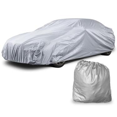 Imagem de CarCovers: Capa de carro leve à prova de intempéries para sedãs de tamanho completo e cupês grandes - Tamanho CA05 - Proteção para todos os climas, resistente a arranhões - Capa externa externa