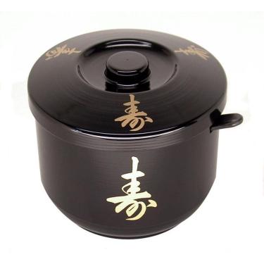Imagem de Pote Com Tampa Para Servir Arroz Japonês Ohitsu