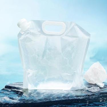 Imagem de Copo dobrável, jarro de água dobrável portátil para acampamento, caminhada e atividades ao ar livre, grande