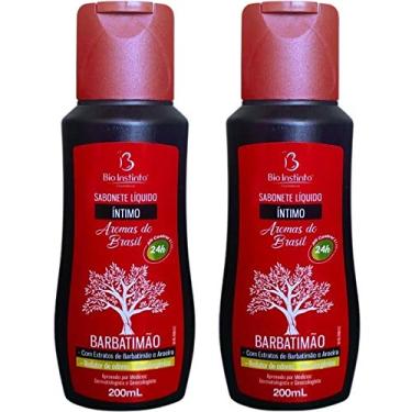 Imagem de Kit 2 Sabonete Líquido Íntimo Barbatimão 200Ml Bio Instinto