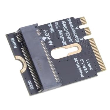 Imagem de VBESTLIFE Adaptador de conversão SSD M.2 NVME, interface M.2 A e E WiFi invertida chave M NVMe SSD suporta 2230 2240 2260 2280 tamanhos de cartão M.2, Pcie 4.0