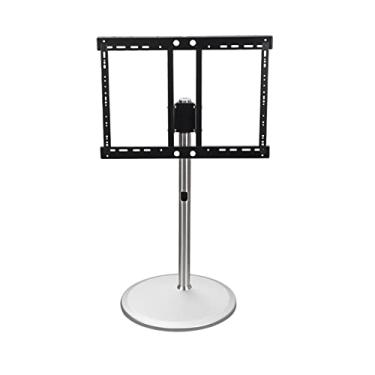 Imagem de Suporte de TV Suporte de TV montado no chão de casa Suporte de TV integrado escritório sala de conferências aço inoxidável suporte de exibição vertical resistente '' 40-85'' polegadas suporte de