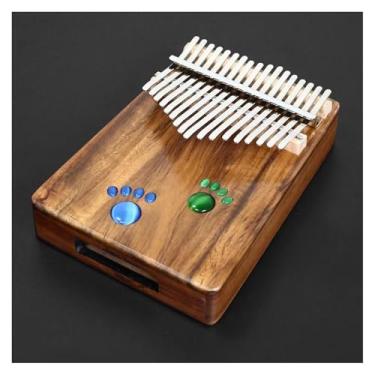 Imagem de Piano de polegar kalimba piano de dedo 17 notas instrumento iniciante kalimba profissional