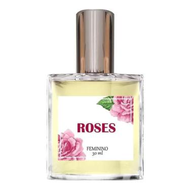 Imagem de Perfume Roses Clássico Feminino Floral Natural 30Ml - Essência Do Bras