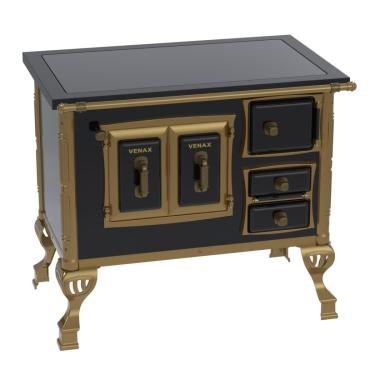 Imagem de Fogao a Lenha N 1 Colonial Premium Preto Se