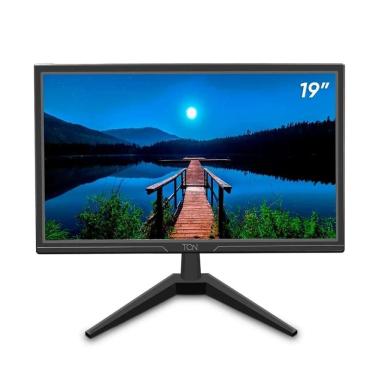 Imagem de Monitor 19" LED HD Office TCN, 60Hz, VGA, HDMI