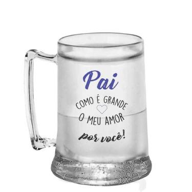Imagem de Caneca Gel Personalizada Para O Dia Dos Pais Amor Por Você - Krystalon