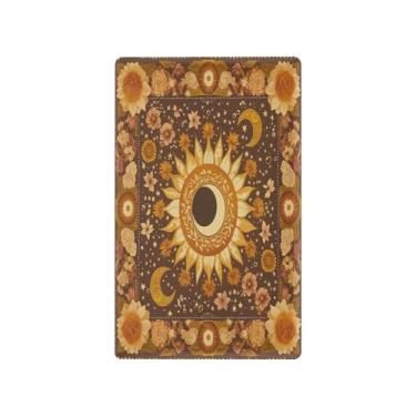 Imagem de Blueangle Placa de parede decoradora de capa em branco, tamanho padrão 1 gangue vintage capa de interruptor solar para quarto de escritório em casa 4,53 x 2,76 polegadas (38)