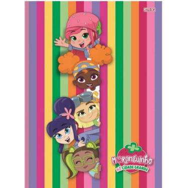 Imagem de Caderno moranguinho brochura 14 cd 80f sao domingos 10521 - Animativa,