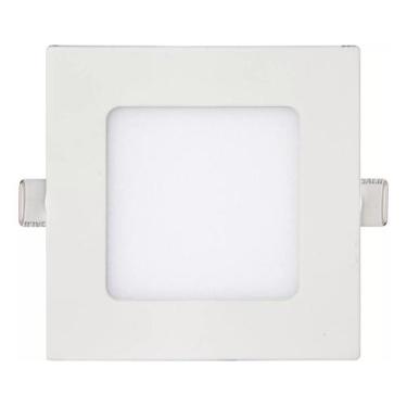 Imagem de Luminaria Embutir Quadrada 15W Amarela 20Cm - Kian