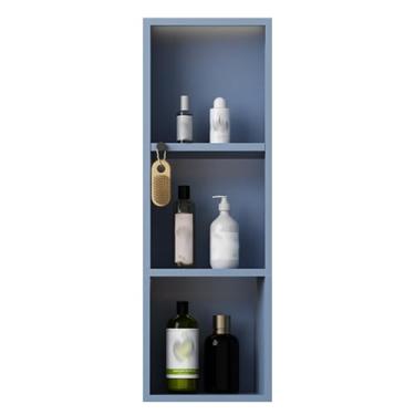 Imagem de Nicho de aço inoxidável embutido sem necessidade de azulejos prateleira de chuveiro de banheiro nicho de metal divisórias de chuveiro com acabamento disponível para banheiro, cozinha, sala de estar