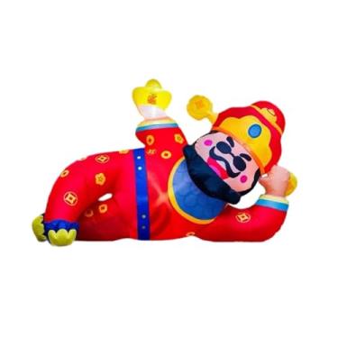 Imagem de Fancyes da Riqueza - Enfeite Inflável para Festas da Primavera - Decoração Fofa e Divertida para o Ano - Ideal para Pátios, Shoppings e Jardins.