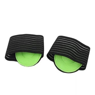 Imagem de KIt 2 Palmilha Corretor Ortopédica Para Fascite Plantar Massageadora Pé De Pato Alívia Sídrome Apart