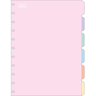 Imagem de Divisórias Para Tilidisco Universitário Pastel Tilibra 42067