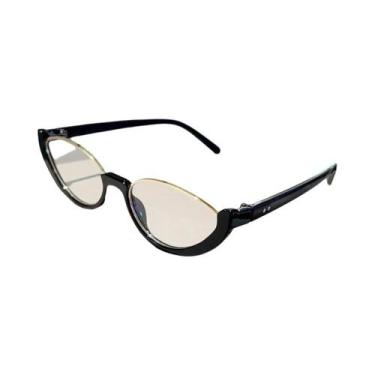 Imagem de Óculos Femininos Vintage Olho De Gato Com Bloqueio De Luz Azul, Armaçã