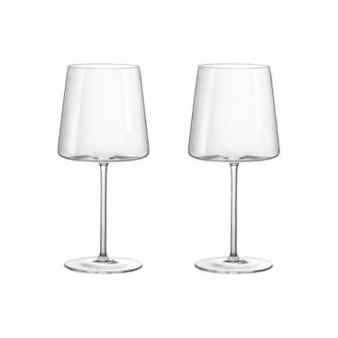 Imagem de Taça de Cristal Bohemia Para Vinho 450 ml Ray 2 Peças - Bohemia Crysta
