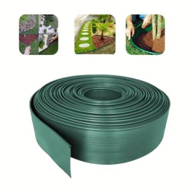 Imagem de Limitador De Grama 50mx7,5cm Separador Divisor Grama Jardinagem Jardim