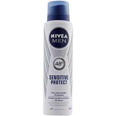 Imagem de Desodorante Aerosol Nivea Sensitive Protect Masculino 90g-Masculino