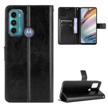 Imagem de Capa Capinha Carteira Moto G60 Tela 6.8 Case Couro Flip Top - Danet, P