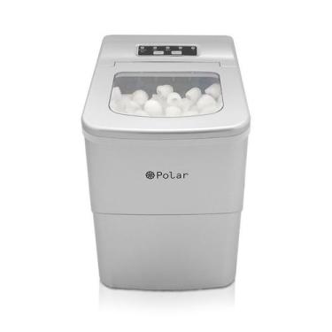Imagem de Máquina De Gelo Polar - Ice Maker - Prata - 15kg dia, 220V