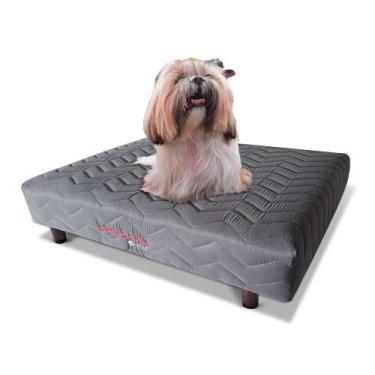 Imagem de Cama Box Pet de Espuma para Cachorro Orthocrin - 60x80x16