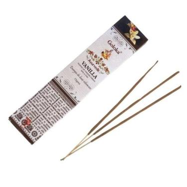 Imagem de Incenso Goloka Vanilla  Energia de boas vibrações - Ayurvedic *Val.310