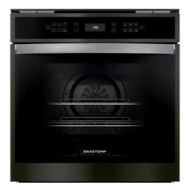 Imagem de Forno Brastemp 84L Eclipse Meat Control Elétrico Embutir Preto 220V BO