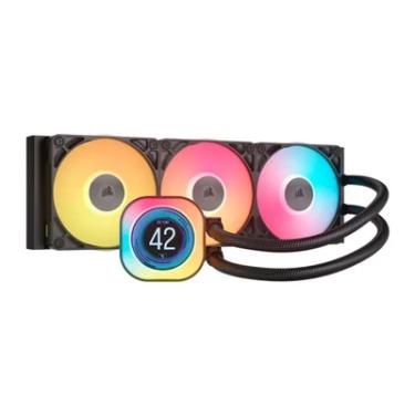 Imagem de Water Cooler 360mm Corsair Icue Link Titan 360 Rx Lcd, ARGB, Black - Cw-9061023-ww