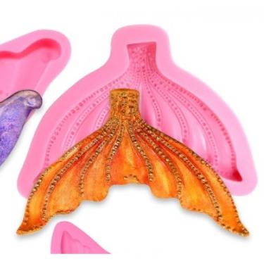 Imagem de Molde De Silicone Cauda De Sereia Grande