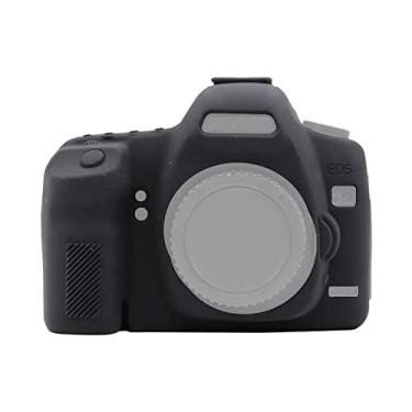 Imagem de HONGYAN capa da câmera Caso de proteção de silicone suave para Canon EOS 5D Mark II acessórios para câmera