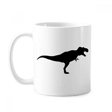 Imagem de Caneca de cerâmica com ossos de dinossauro, molde de ossos, cerâmica para café, xícara de porcelana