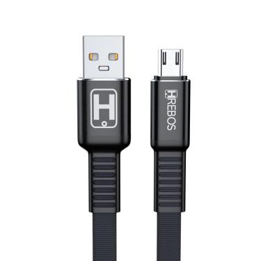 Imagem de Cabo Carregador Rápido Micro Usb V8 Flat Reforçado Turbo