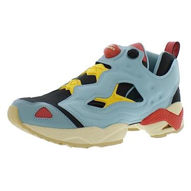 Imagem de Reebok Sapato masculino X Looney Tunes Instapump Fury 95 casual, Azul-petr leo/rodonita/sempre amarelo, 10.5