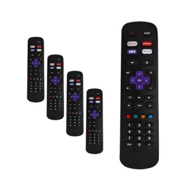 Imagem de Kit 5 Controle Remoto Compatível com Semp TCL Toshiba Roku Smart TV