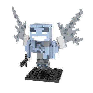 Imagem de Boneco Minifigure Blocos De Montar Vex Minecraft