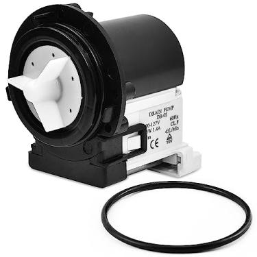 Imagem de 4681EA2001T Bomba de drenagem de arruela peças de substituição para montagem de máquinas de lavar LG, substitui AP5328388, 2003273, 4681EA2001D