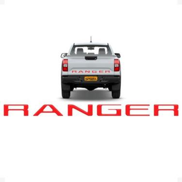Imagem de Adesivo Faixa Traseira Ranger 2022/2024 Vermelho Refletivo - SPORTINOX