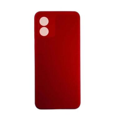 Imagem de Capa Case Capinha Aveludada Vermelho Para Motorola Moto E13 - Ccs