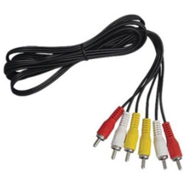 Imagem de Cabo de áudio e video 3 Rca Macho 3 Rca Macho 1,5M Adaptador - A.R Var