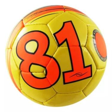 Imagem de Bola Campo Dalponte 81 Pentha Microfibra Costurada À Mão, Amarelo