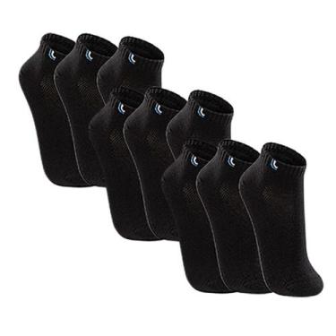 Imagem de Kit 9 Pares De Meias Lupo Cano Curto Sport Algodão Masculino, P - 33 a