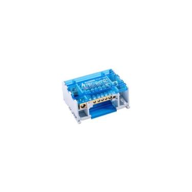 Imagem de Bloco de Distribuição Modular 125A 4 Barramentos 6 Conexões - UP Conne