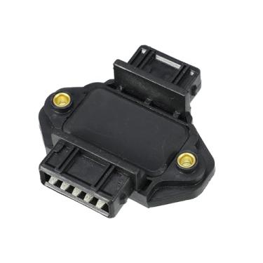 Imagem de INFINAUTO Módulo de controle de ignição, unidade de controle do módulo de ignição interna nº 4D0905351 para A8 1997-1999 para A8 Quattro 1997-1999 ABS preto, 1 peça