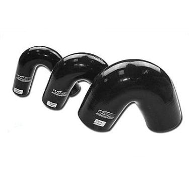 Imagem de TT Racing Mangueira de Silicone 4 Camadas 135 AUE135-50BK Preta - 50mm 2" - 180mm 7" - 4 Camadas 5,8mm - -76F a +500F - Universal - Preta